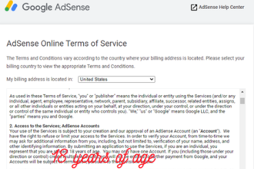 Eligibility requirements Terms of Service