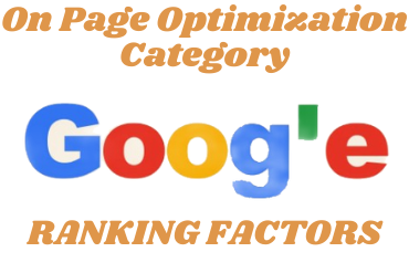 on page optimization category